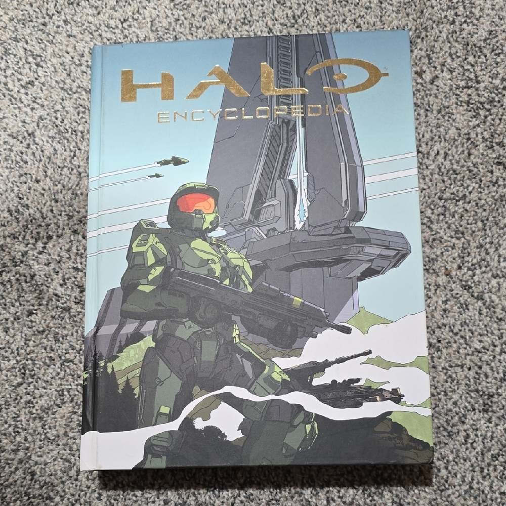 Halo Encyclopedia with Green and Black Cover